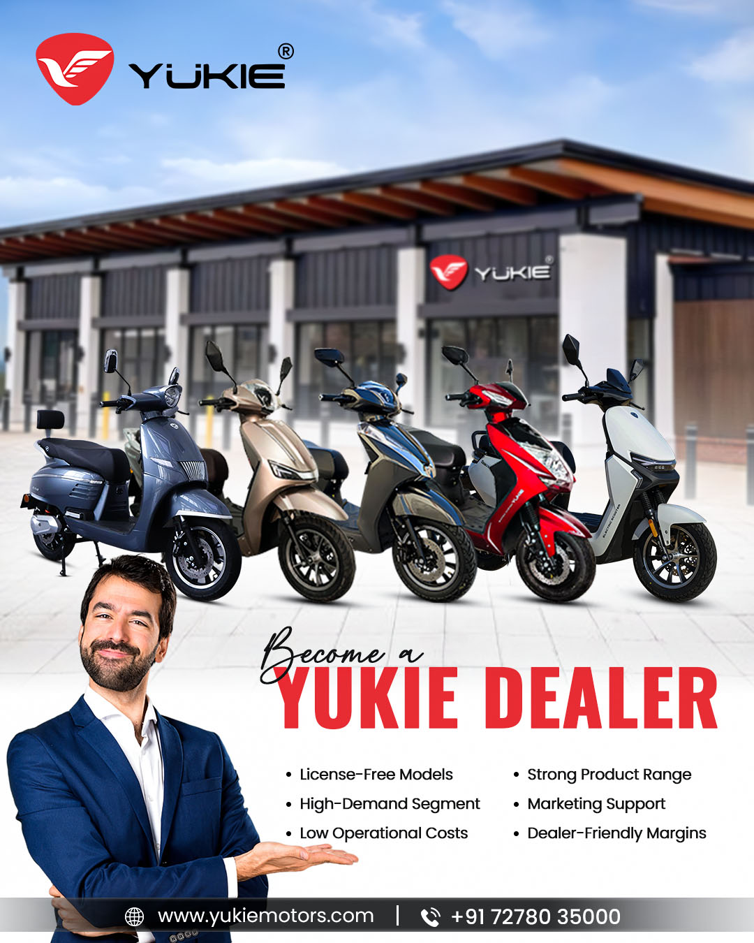 Become a Yukie dealer.